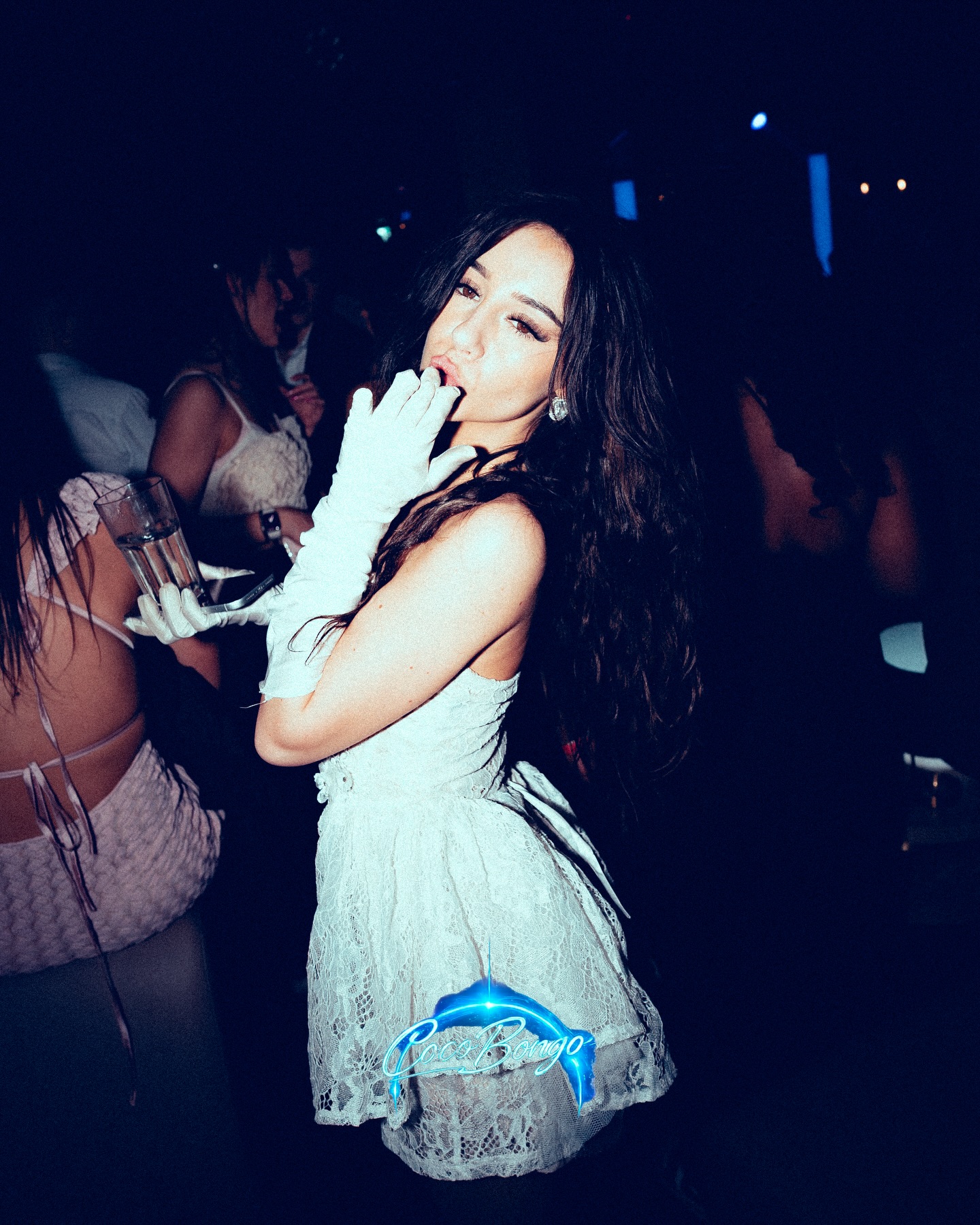 Confettis et fête au Coco Bongo